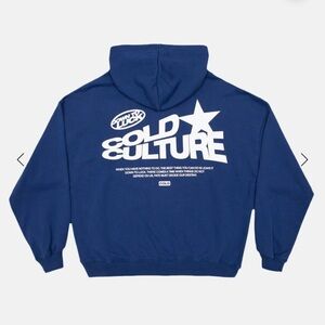 ColdCulture - DOWN TO LUCK HOODIE BRIGHT BLUE